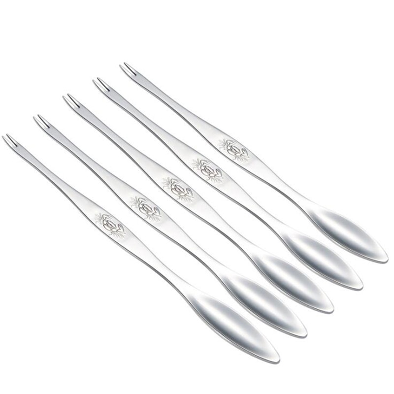 Juego de Herramientas para comer mariscos, alicates de pinza de langosta, tenedor para cangrejos de cangrejo de acero inoxidable, accesorios de herramientas para restaurante casa cocina