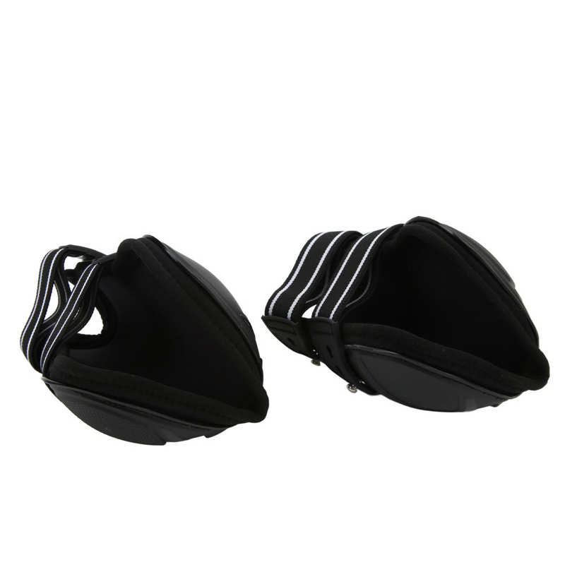 Juego de botas de tendón para caballos, bota de caballo, carcasa dura para caballos