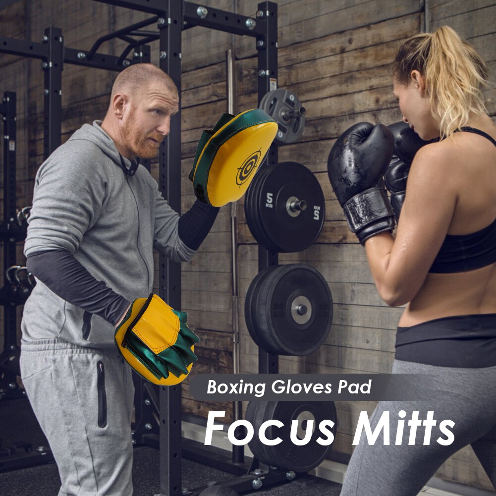 Karate Training Mitt Focus Punch Pads Hand Target MMA Martial Thai Kick Pad Kit Training Mitt Focus Punch Pads Boxing Accessorie