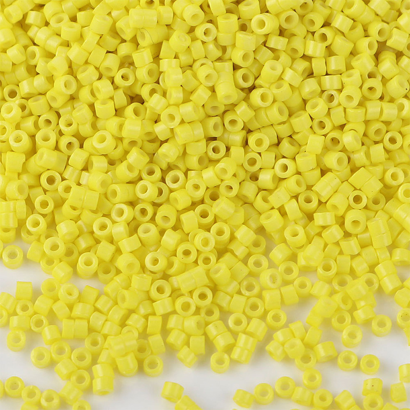 840 pçs 1.6mm japão opaco cor sólida contas de vidro 11/0 uniforme cilíndrico solto espaçador contas de semente para fazer jóias diy costura