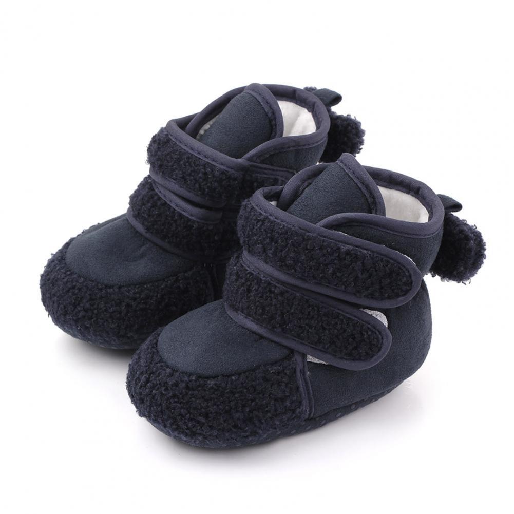 Schuhe Winter Baby Mädchen Junge Bequeme und weiche Magie Band Baumwolle Weiche nicht-Schleudern Stiefeletten Bootie Schuhe Baby schuhe