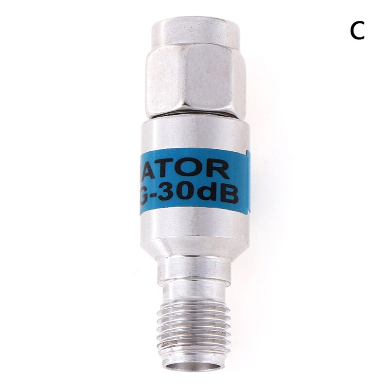Atténuateur Coaxial fixe SMA DC-6GHz, connecteur de fréquence 6GHz fixe, 1 pièce: C