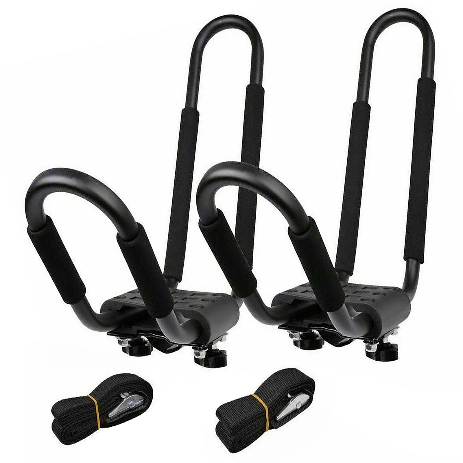 1 Pair/2 Pairs Kayak Roof Rack Kayak Canoe Boat Surfboard Roof Top Mount Rack for Car SUV Truck Crossbars Universal Roof Rack