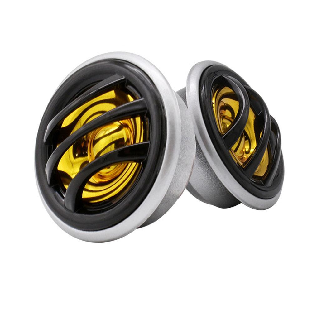 1 Pair Metal + Plastic Car Audio Tweeter Car Audio Modified Tweeter Vehicle Speaker