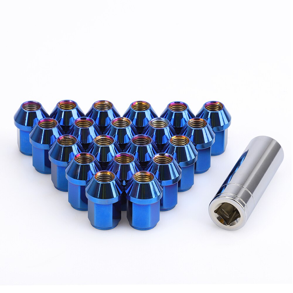M12x1.5 Wheel Nut Bolt 19mm Hex 35mm Stainless Steel Lug Nuts
