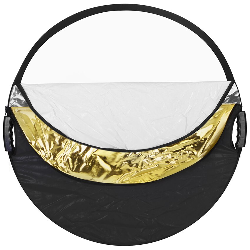 Selens 80CM 5 in 1 Reflektor Fotografie Tragbare Licht Reflektor mit Carring Fall für fotografie foto studio zubehör