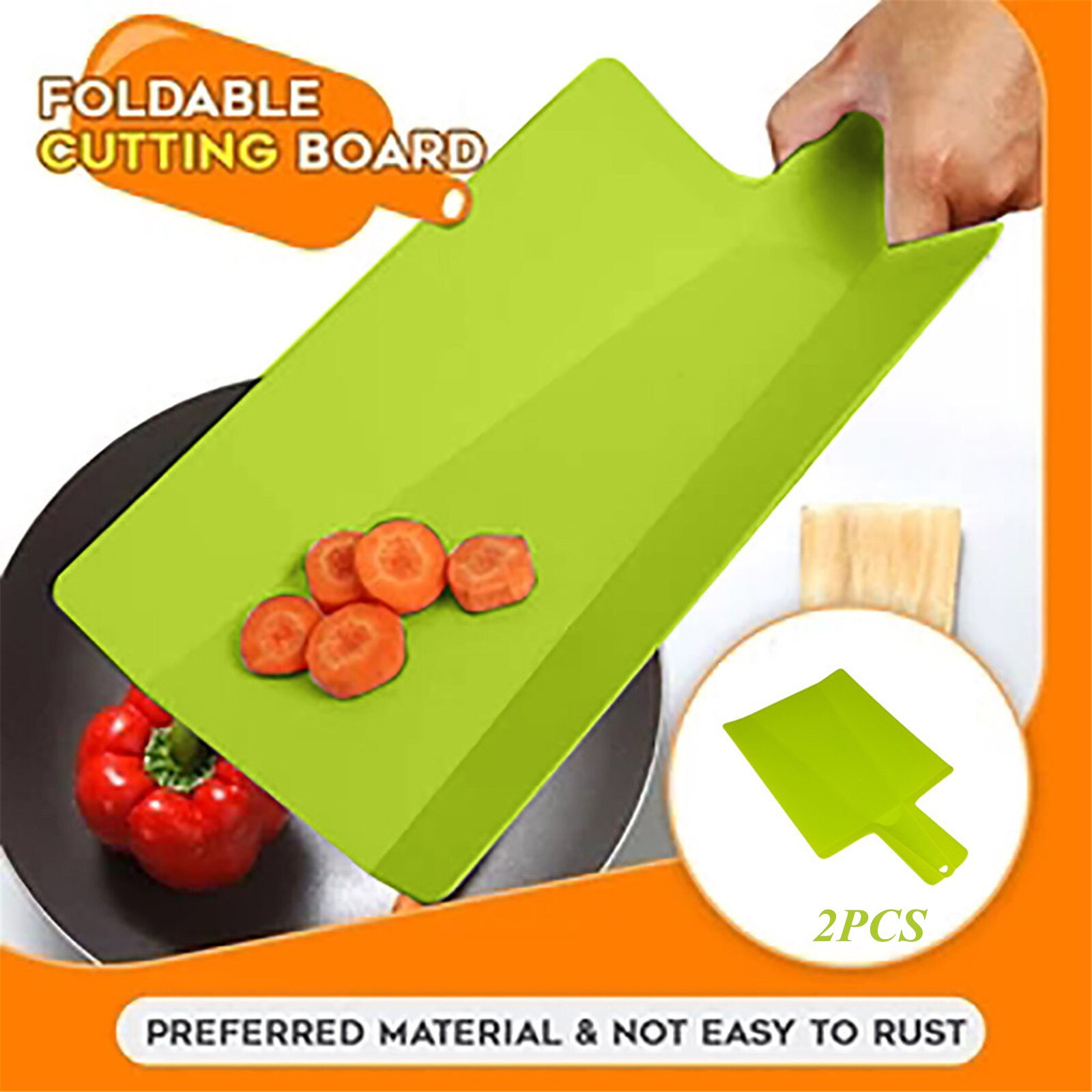 Foldable Cutting Board Multi-function Household Cutting Board Water Filtra Board Folding Chopping Board Kitchen Tools
