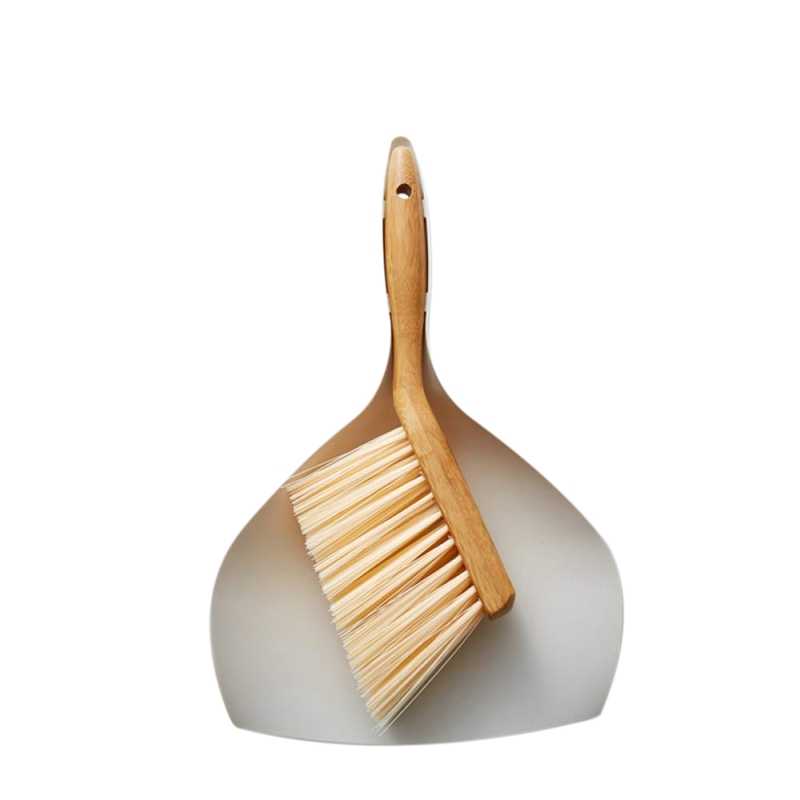 Small broom set Japanese desktop cleaning mini broom bucket combination: Default Title