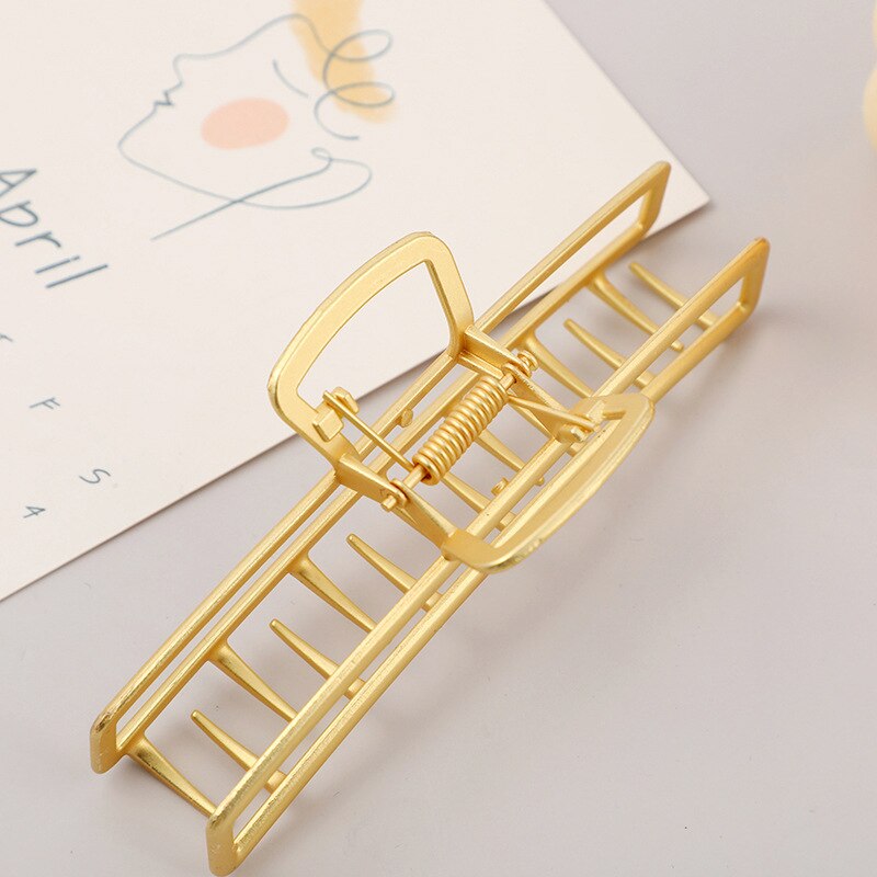 2021 mulher de metal garras de cabelo acessórios para o cabelo chique barrettes grampos de cabelo senhoras hairgrip headwear meninas ornamentos caranguejo