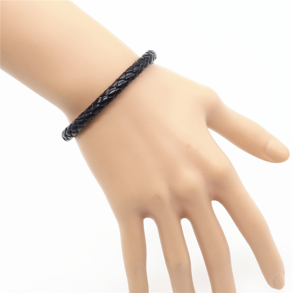 100 stks/partij Mode Wrap Handmde Touw Braid Weave Vrouwelijke Femme Homme Mannelijke PU Lederen Mannen Armband Voor Vrouwen sieraden