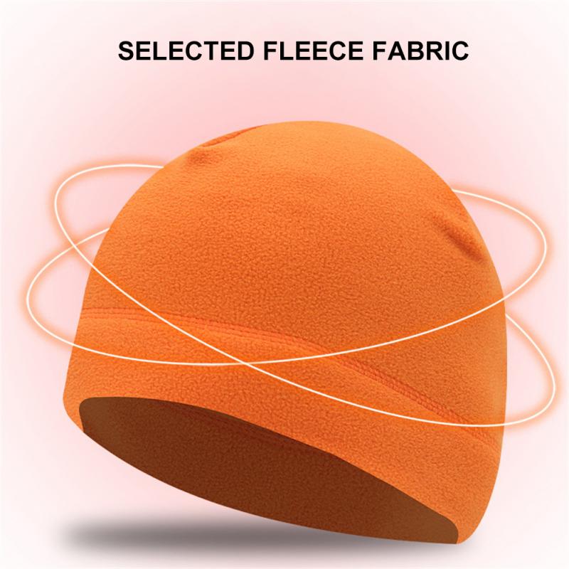 Cappello invernale in pile da esterno sport freddo antivento caldi cappelli da arrampicata in montagna Unisex ciclismo sci da corsa cappello da campeggio in pile
