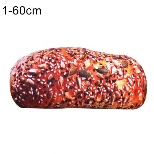 Creativo 3D Simulare prosciutto Burro di Sesamo Pannello Modello di Bambola di Pezza Bambini Regalo di Nuovo Cuscino Complementi Arredo Casa: 60cm Sesame Bread