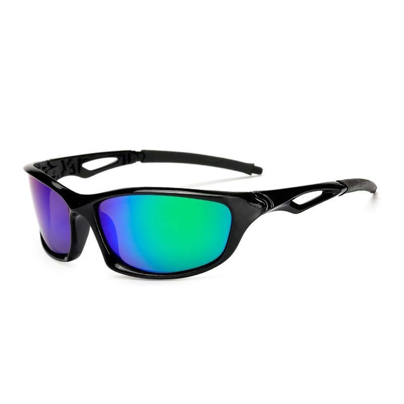 Polarisert fiske solbriller menn kvinner fiskebriller camping fotturer polaroid briller sport sykkelbriller gir tauet: 12-jy8237-c7