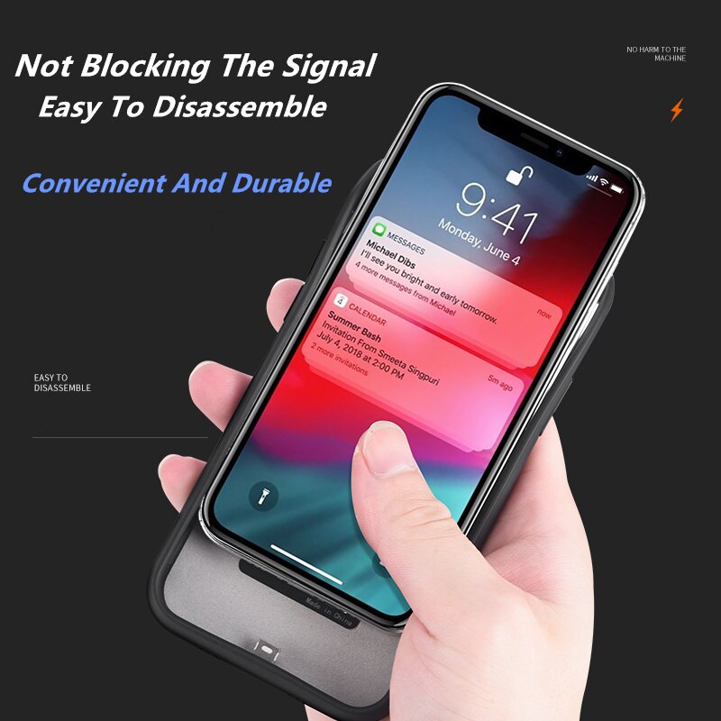 Funda con cargador de batería para iphone 12 Pro, carcasa fina con cargador inteligente, funda con batería para iphone 12 Mini 12 Pro Max