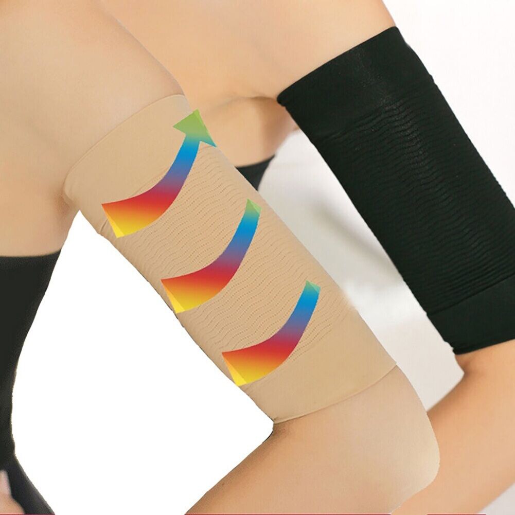 1 Pair Women Slimming Arm Shaper Weight Loss Cellulite Fat Burner Wrap Belt