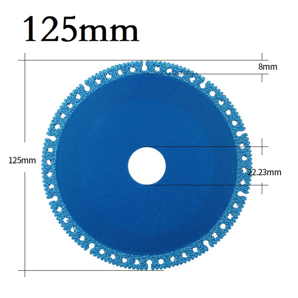 100/110/125mm Diamant Zaagblad Graniet Marmer Doorslijpschijf Voor 100/125 Type Haakse slijper Power Tool Onderdelen: CAMEL