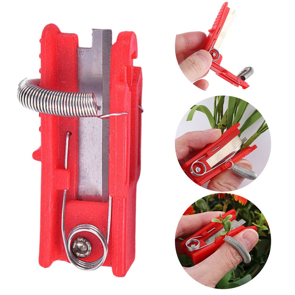 Tragbare Finger Messer Mini Garten Pruner Multifunktionale Daumen Messer Sicher Obst Klinge Werkzeug Schneiden Klinge Ring Finger Schutz