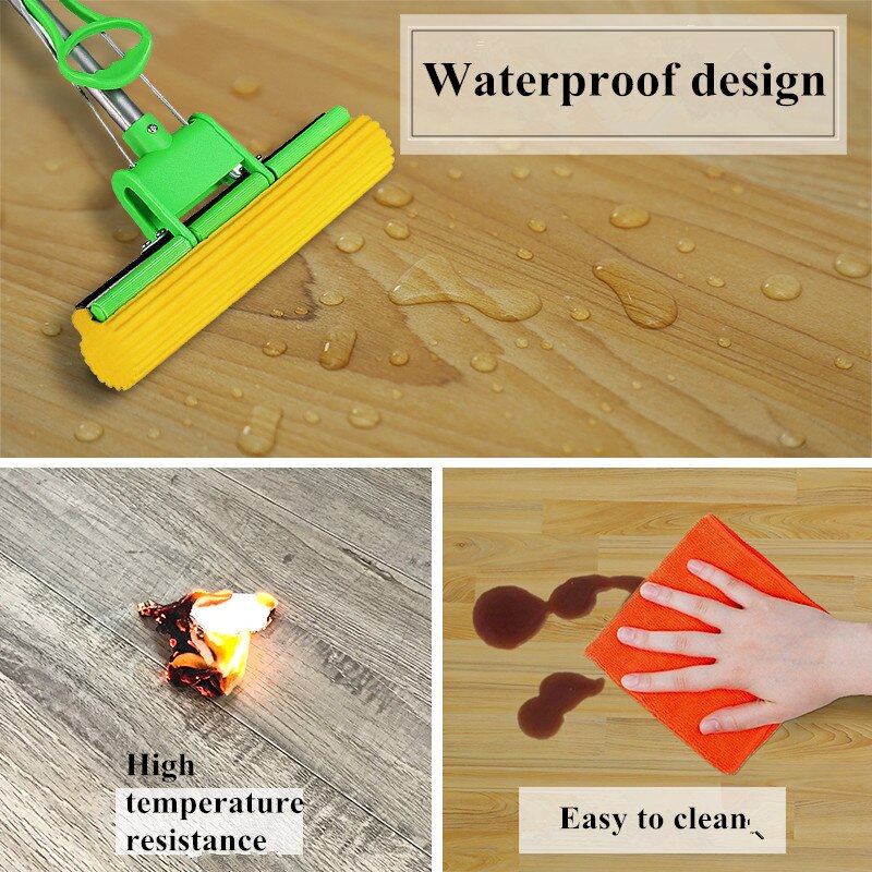 Pegatinas de suelo de grano de madera autoadhesivas de imitación de madera resistente al desgaste para sala de estar baño pegatinas de suelo impermeable decorar