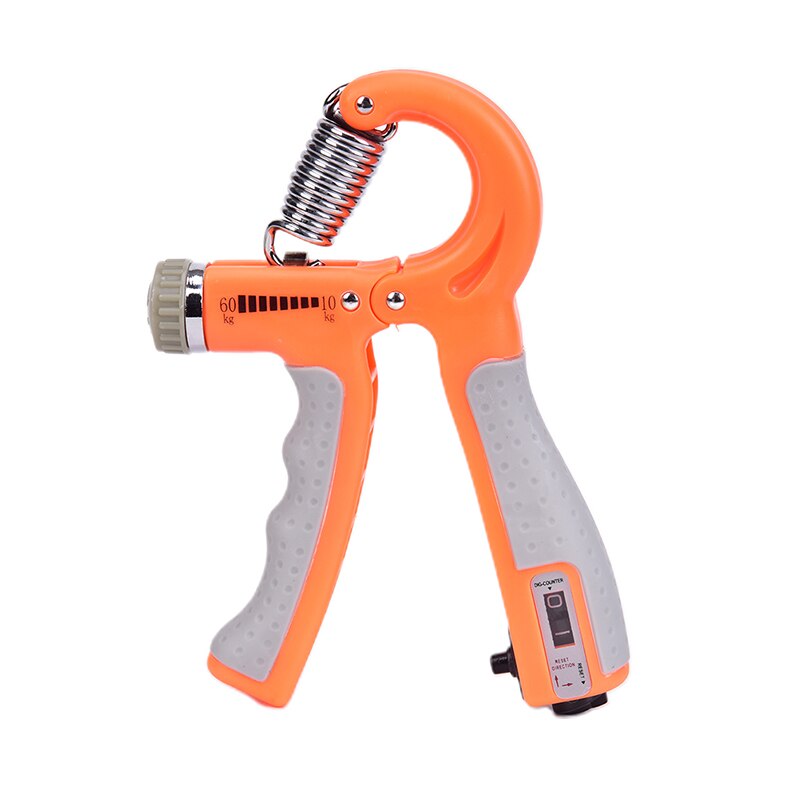 1X Wrist Forearm Strength Training Hand Power Grip Exerciser Gripper Sport Fitness Grip Test Finger rehabilitation Training: Gold