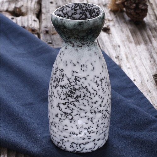 Snøglasur japansk stil keramisk husholdningskolbe skyldpotte keramisk risvinsett keramisk tekopp vinglass: B 6.5 x 6.5 x 13cm