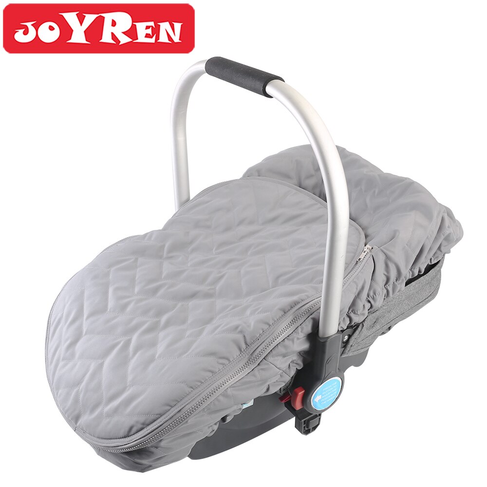 Baby Auto Seat Cover Rits Opening Baby Autostoel Canopy Houdt Uw Baby Toasty in Koude Winter