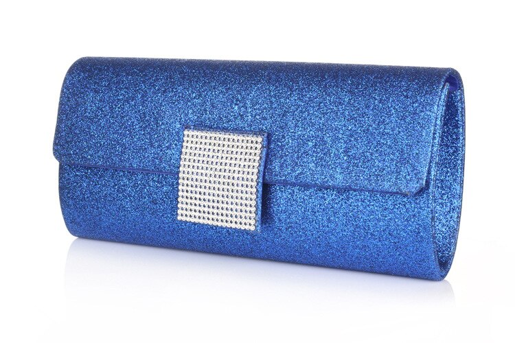 Mode Kristal Avond Clutch Tassen Voor Vrouwen Party Bruiloft Koppelingen Purse Vrouwelijke Zilveren Purse Portemonnee Tassen Pochette Mariage: blue