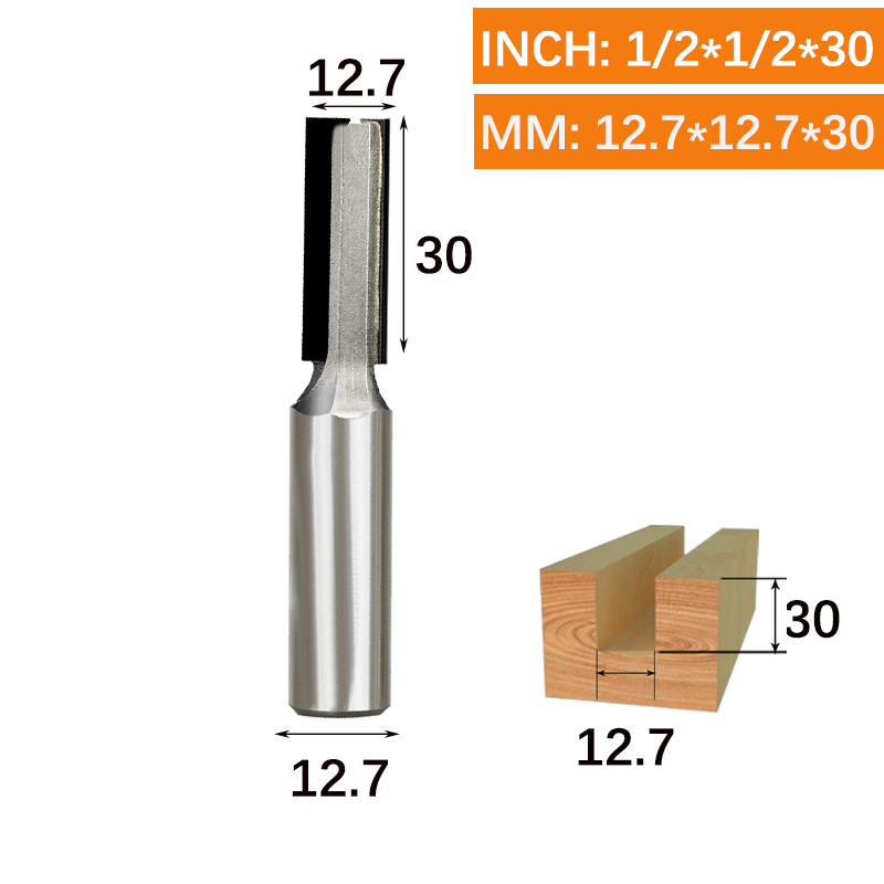Vsharp PCD prosty frez diamentowy dwustronny prosty frez robić płyty melaminowej HPL płyta krzemianowo-wapniowa MDF: 32mm