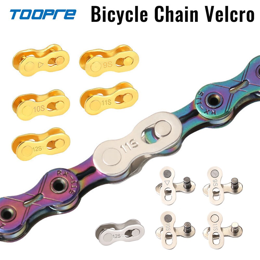 1 Paar Bike Chain Quick Link Voor 6/7/8/9/10/11/12 Speed Ketting mtb Racefiets Aansluiten Master Link Ontbrekende Quick Connector