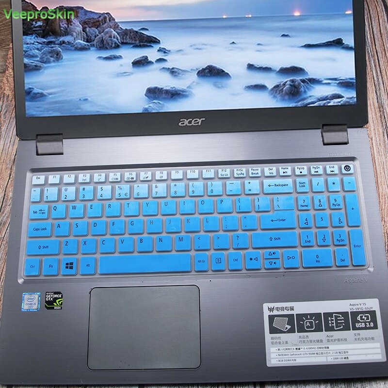 15 cal klawiatura obudowa ochronna skóry dla Acer Aspire 5830 5830T 5951G VN7-791G V3-572G/571G/551G/771G/731G 5951G 5950G V3-571