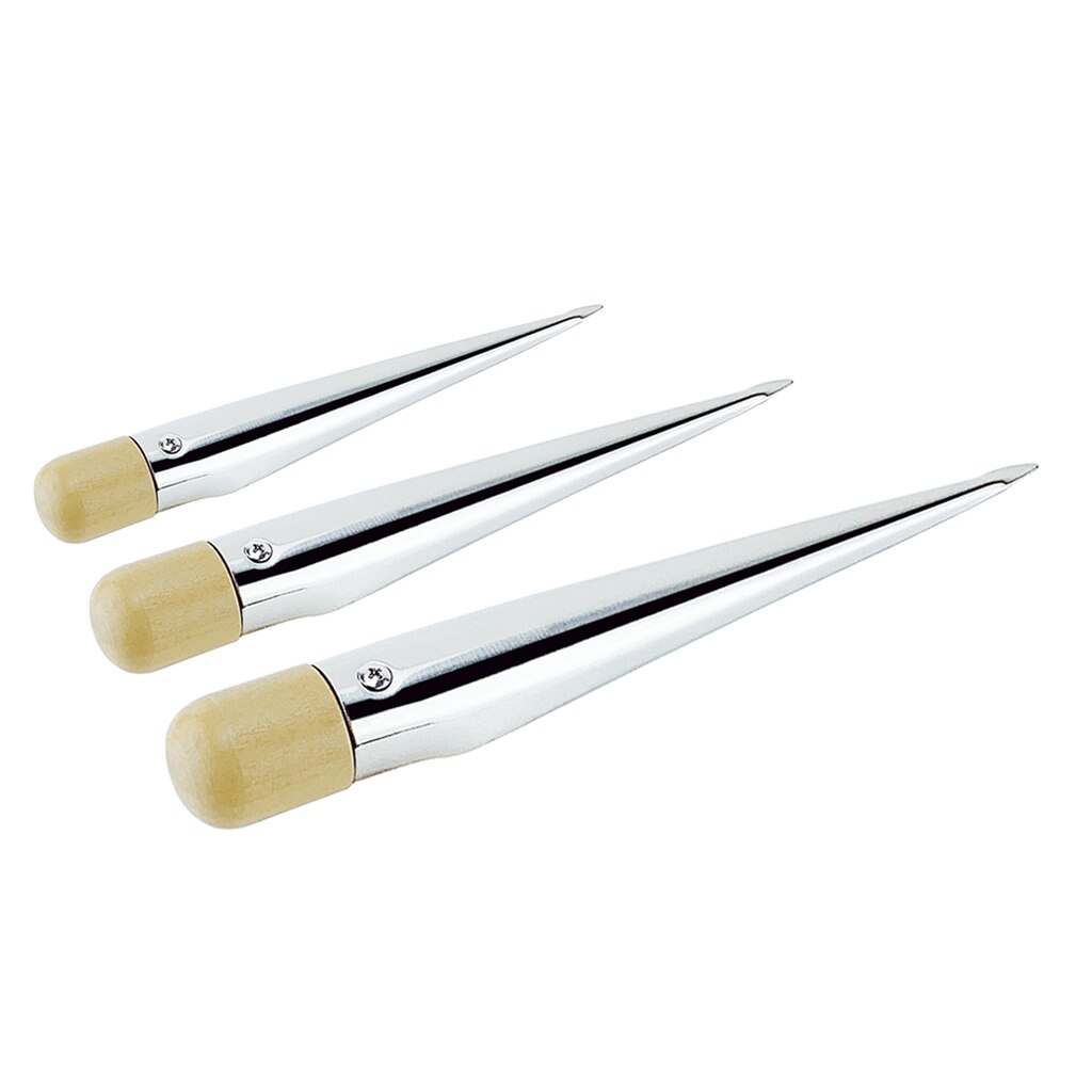 180-380mm Boat Splicing Spike Swedish Stainless Steel Splicing Spike Fid & Wood Handle For Yacht Marine Rope Wire Line