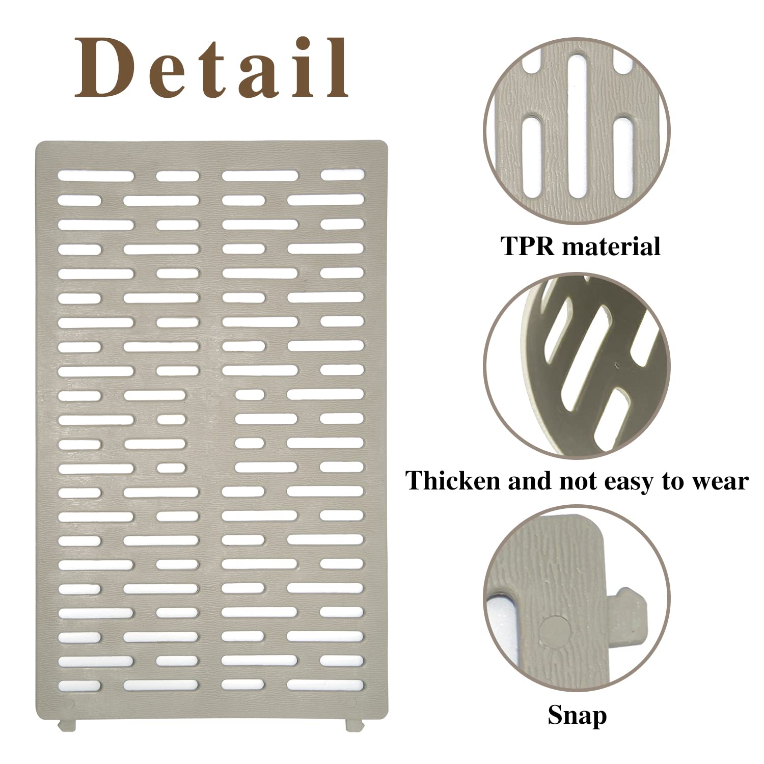 Protecteur de tronc d&#39;arbre en PVC, nouvelle clôture de Protection d&#39;arbre redimensionnable, Tubes enveloppés pour arbres de différentes tailles, 6 paquets