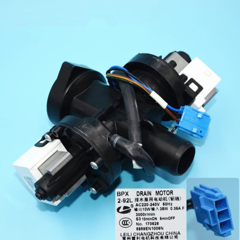 washing machine parts LG washing machine drainage pump WD-A12195D BPX2-92L double head circulating pump motor 35W