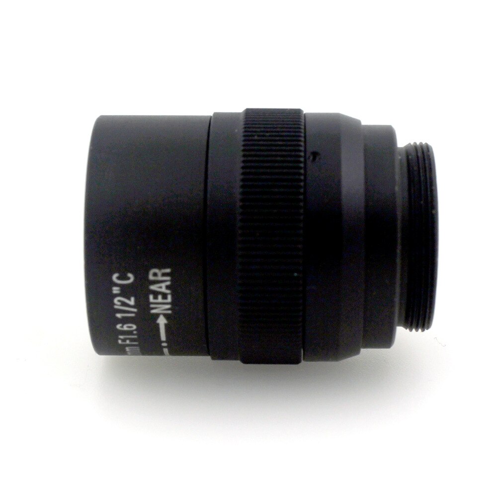 1.5MP 50mm lens Manual Iris Fixed focal length Lens 1/2" F1.6 C Mount HD Lens for Machine Vision cameras