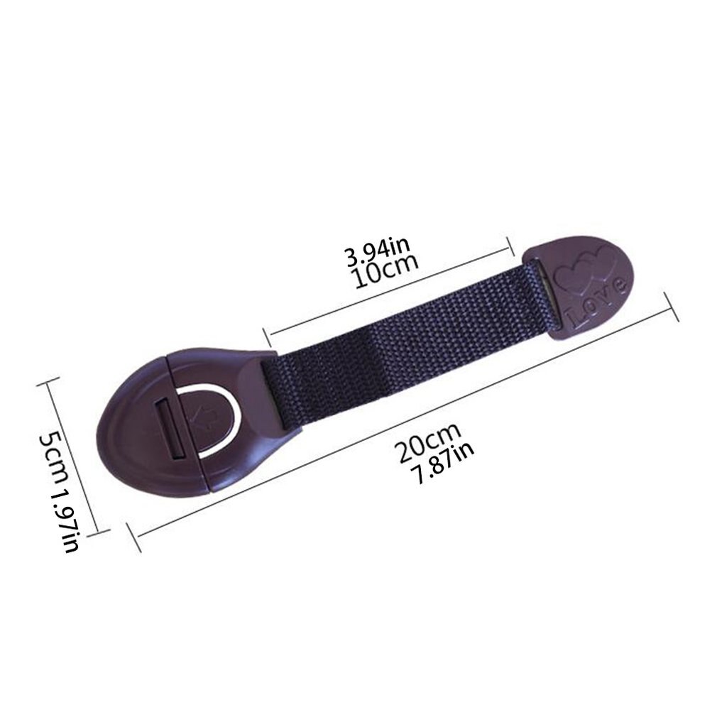 3Pc Kinderen Veiligheidsslot Ladeblokkering Multifunctionele Garderobe Koellade Gesp Safty Ladeblok Koelkast Deur Adhesiv Lock