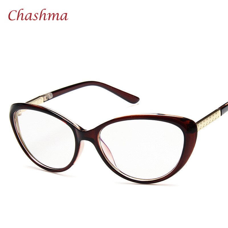 Kvinner kattøyer stilige briller briller nærsynthet brille lite ansikt lilla gradient ramme klare linser vinrød bredde 135 mm