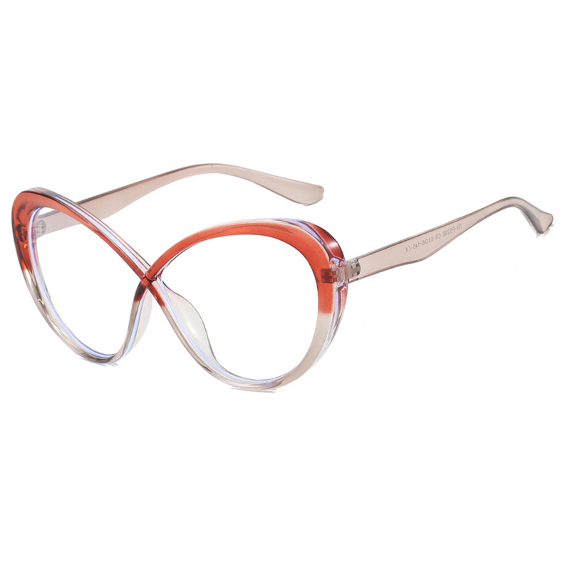 TR90 Transparent Computer Glasses Frame Women Men Anti Blue Light Polygon Eyewear Blocking Glasses Optical Spectacle Eyeglass: GRAY