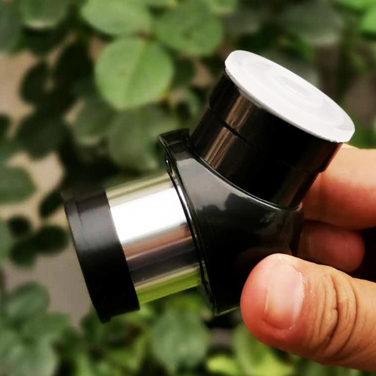 1.25inch 45 Degree Erecting Prism Diagonal Connector for Telescope Eyepiece with Black