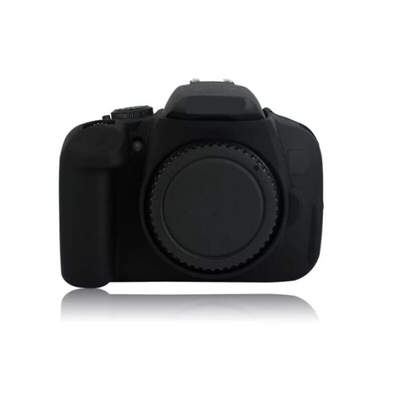 Estuche portátil para cámara cubierta de goma de silicona para Canon EOS 700D 650D 600D Kiss X5 X6 X7i Rebel T3i T4i T5i Protector de cuerpo