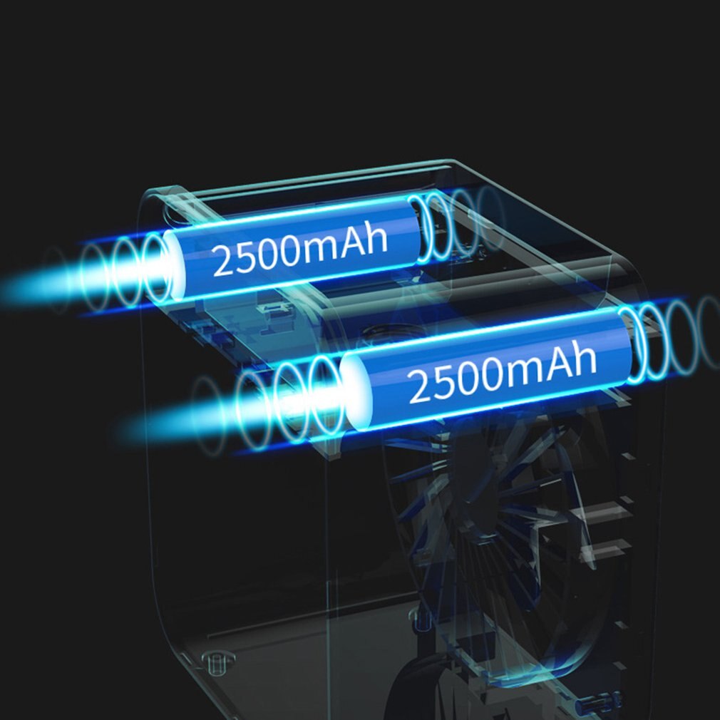 Air Conditioner Mini Air Cooler Personal Cooling Fan Portable Air Conditioner 2 in 1 Air Cooler Humidifier