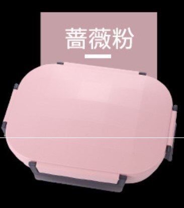 Bento Box 304 stainless steel insulated lunch box food container Capacity Office Worker Lunchbox Kids Bento Box Heated Lunc: Pink / 4