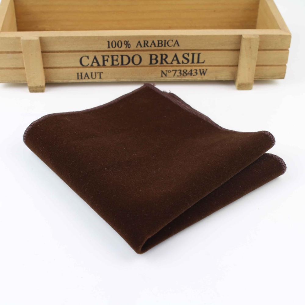 Starke fest Mikro Wildleder- Taschentuch Bräutigam Leder Herren Plaid Weiche Schals Für Männer Taschentücher Tasche Platz Taschentücher