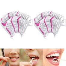 100 stuks floss mondverzorging tandenreiniger tandenflosser borstel tandenstokers tandenstoker zwaard gezondheids- en schoonheidstools