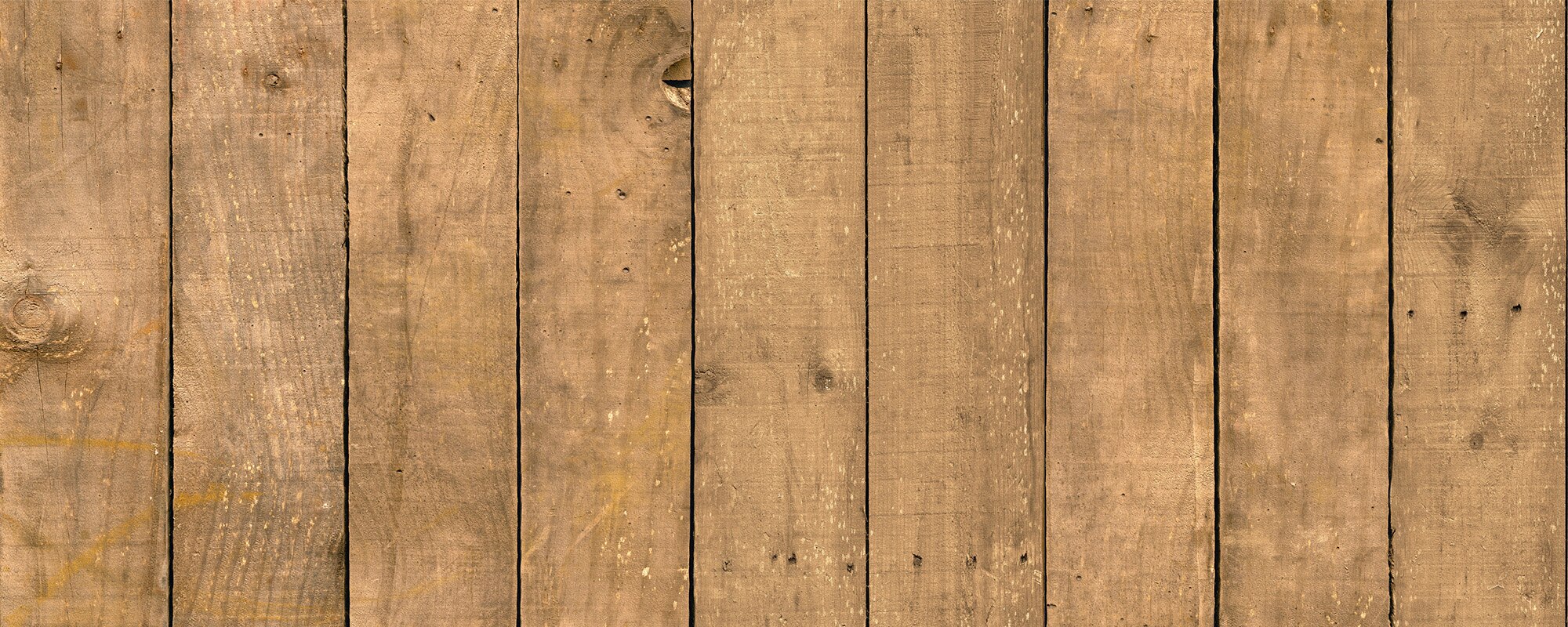 Cabecero Cama Rustic, imitación Madera, MDF con impresión Realista, 100/150/200 cm (Ancho) 0,5 cm (Profundo) 60 cm (Altura): Modelo Rústic / 200x60