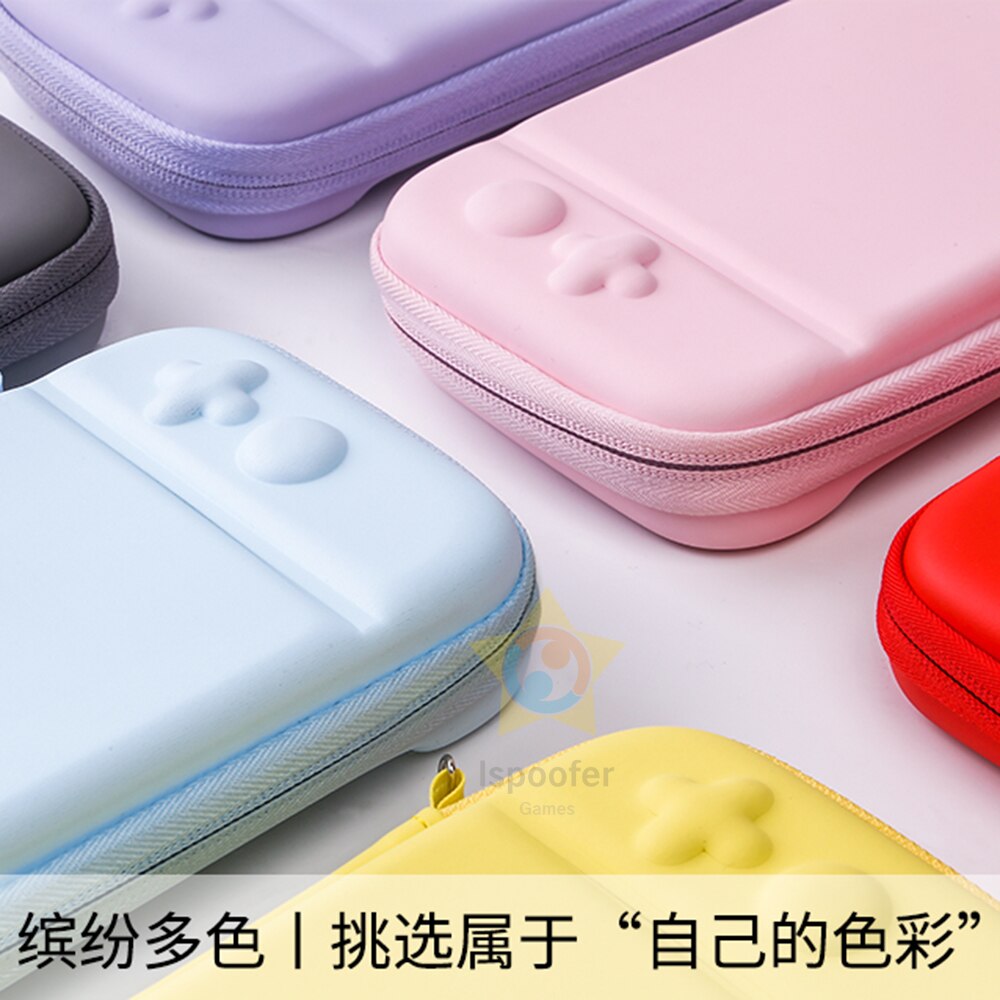 Colorful Bag Carrying Case Portable Pouch For Nintend Switch NS Detachable Ultra Slim Hard Shell Protective Cover