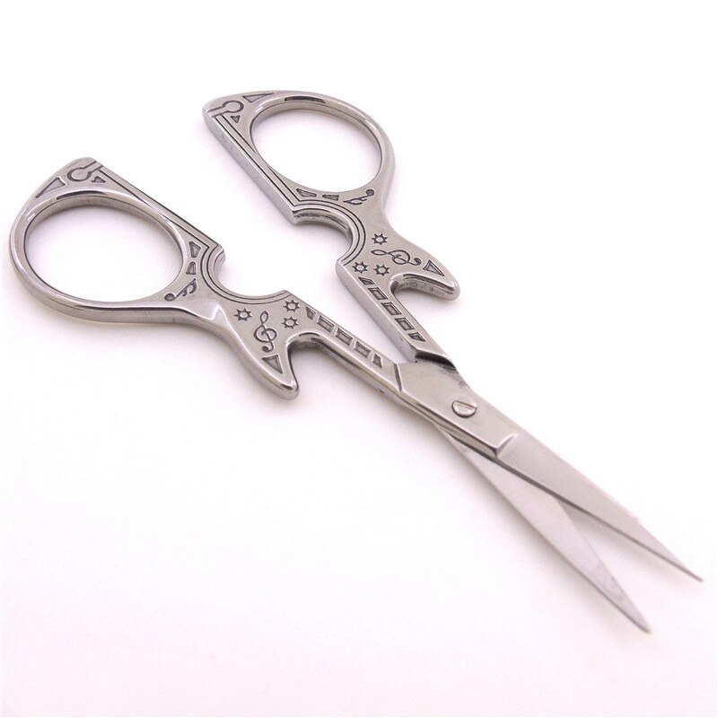 Antique Embroidery and Sewing Scissors Suppliers Stainless Steel Scissors European Style Gold Mini Stork Fabric Cissors