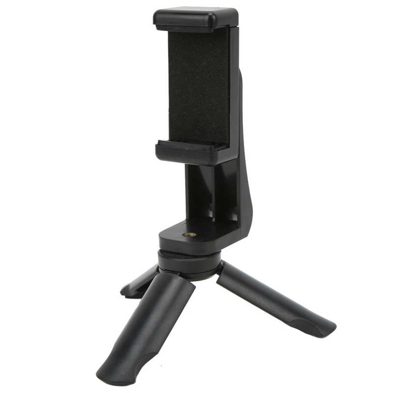 Smartphone Statief Adapter Desktop Mobiele Telefoon Houder Mount Adapter Mini Met Verstelbare Klem Mini Statief Voor Vlog Video Voor Live