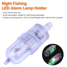 Sensor led smart alarmklokke lys nat fiskestang spids lysstang elektronisk fiskebid alarm lampe fiskegrej tilbehør