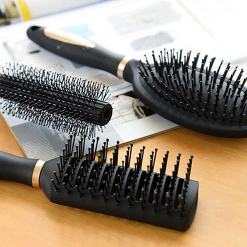 3 Soorten Massage Ovale Haar Kam Ronde Rechthoek Borstel Anti Statische Detangling Luchtkussen Haren Spa Kappers Styling Tool