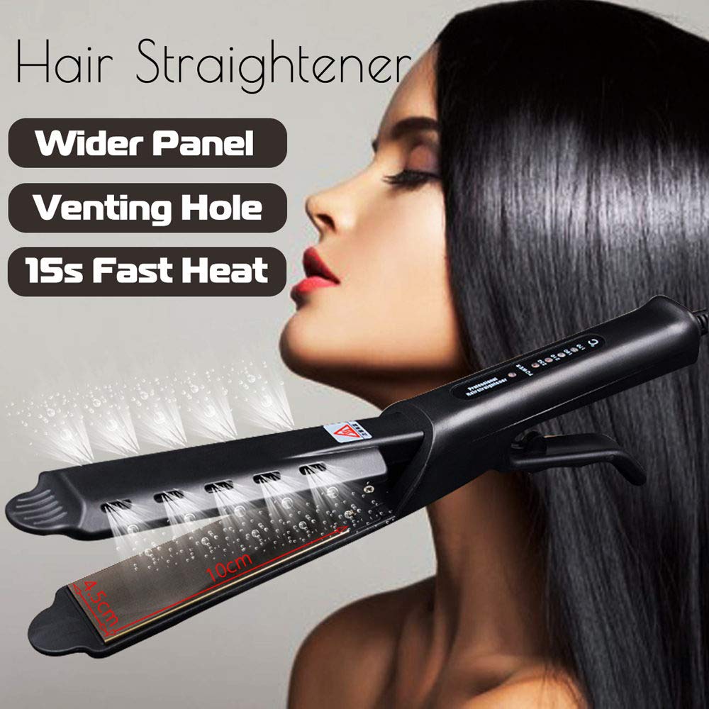Stoom Stijltang Vier-Gear Temperatuur Aanpassing Keramische Toermalijn Ionische Nat Droog Haar Stijltang Vrouwen Styling Tool