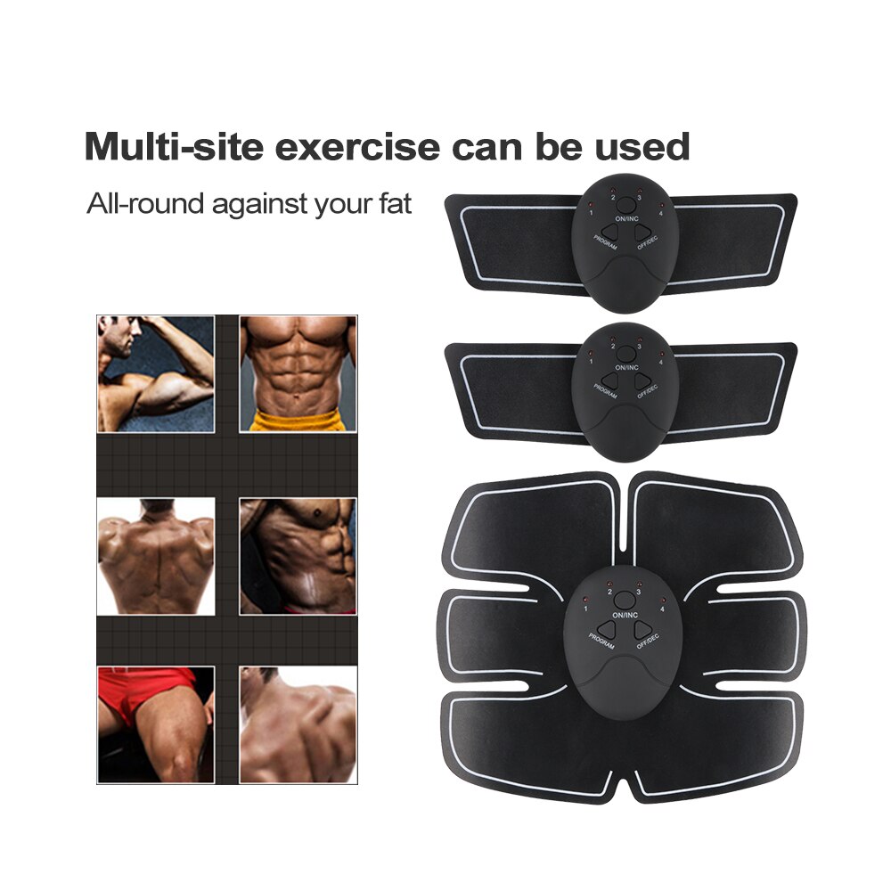 Buikspier Stimulator Trainer Ems Abs Fitness Apparatuur Training Gear Spieren Elektrostimulatie Oefening Thuis Gym